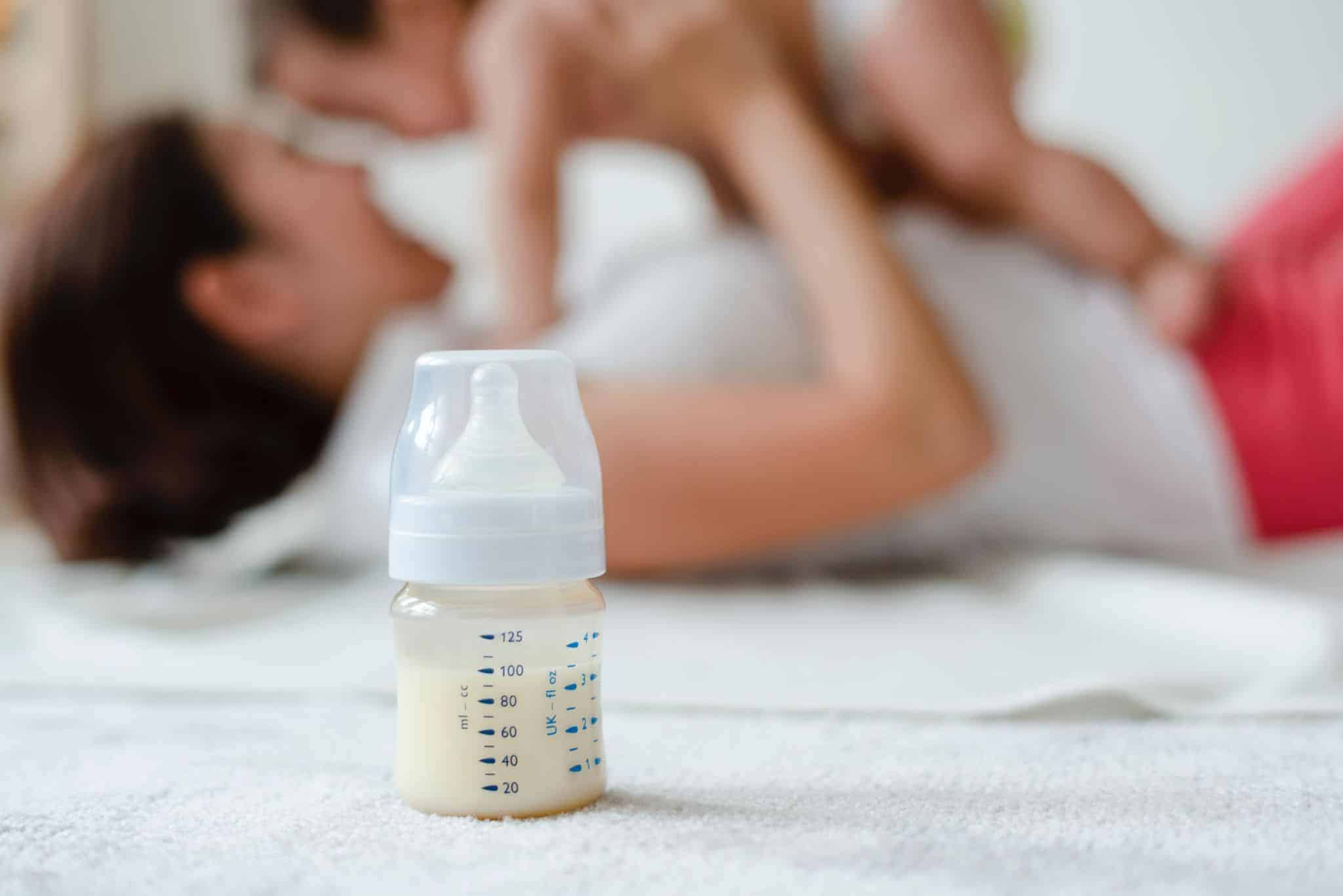 Pumping breast milk