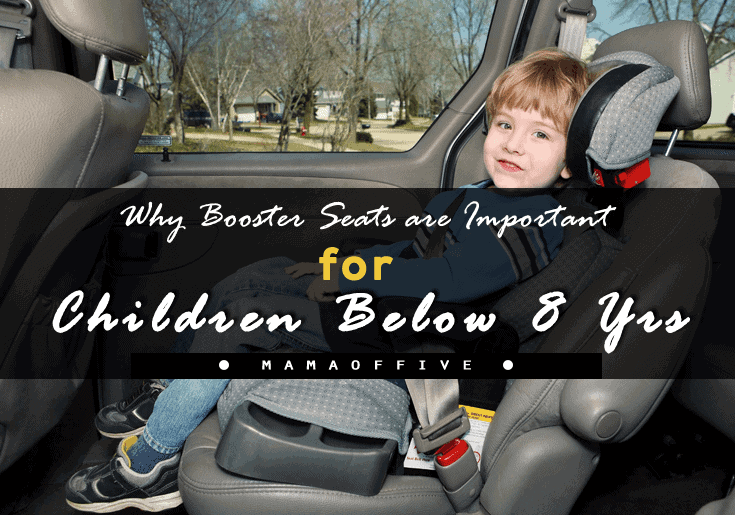 Booster Seats are Important for Children Below 8 Yrs