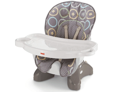 Fisher-Price SpaceSaver High Chair for eating