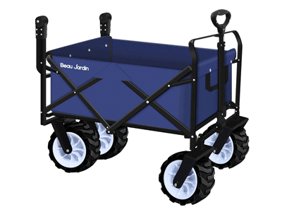 Folding Push Wagon Cart