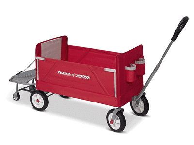 Radio Flyer 3-In-1 Tailgater Wagon