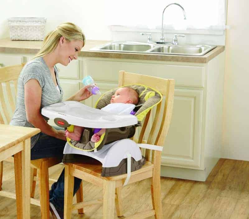 space saving high chair