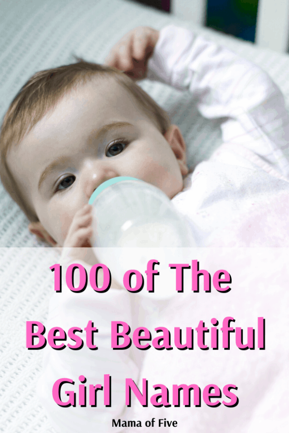 100 Beautiful Girl Names Mama of Five