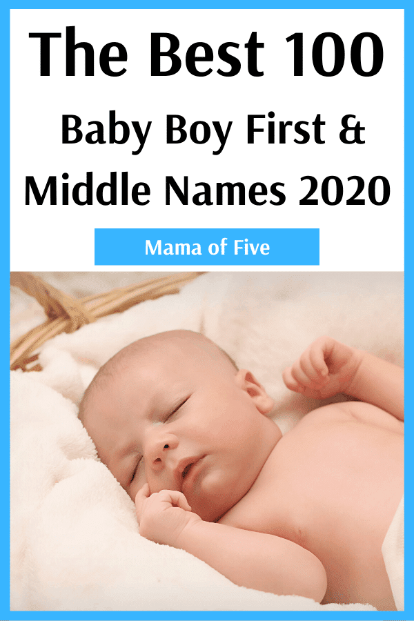 Cool Middle Names For Boys