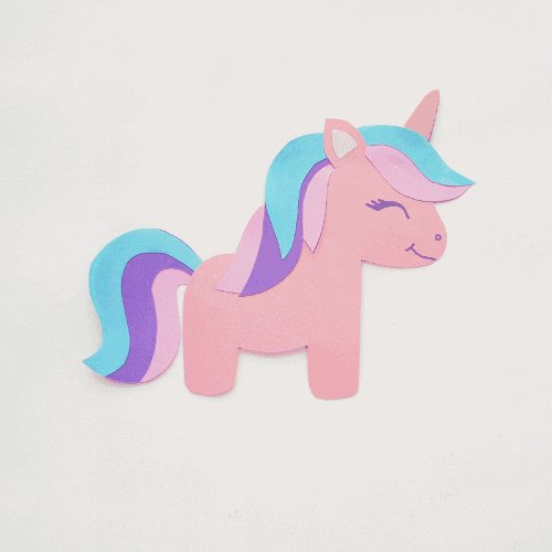 Free Cute Papercraft Unicorn for Imaginative Kids