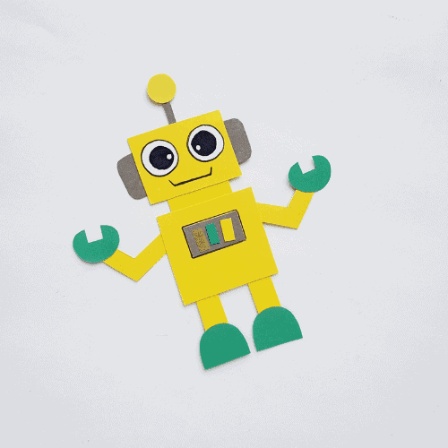 Free Fun Robot Papercraft for Energetic Kids