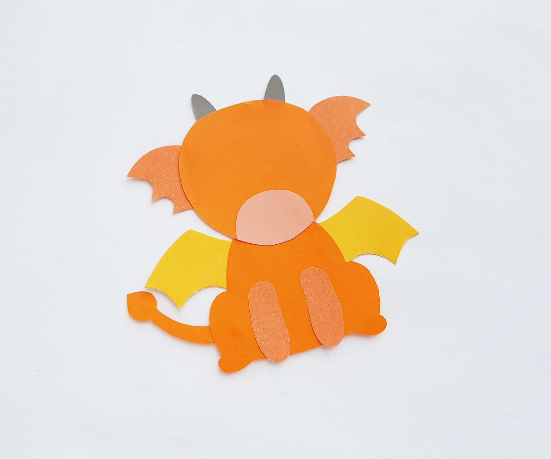 Free Papercraft Dragon Printable - Mama of Five