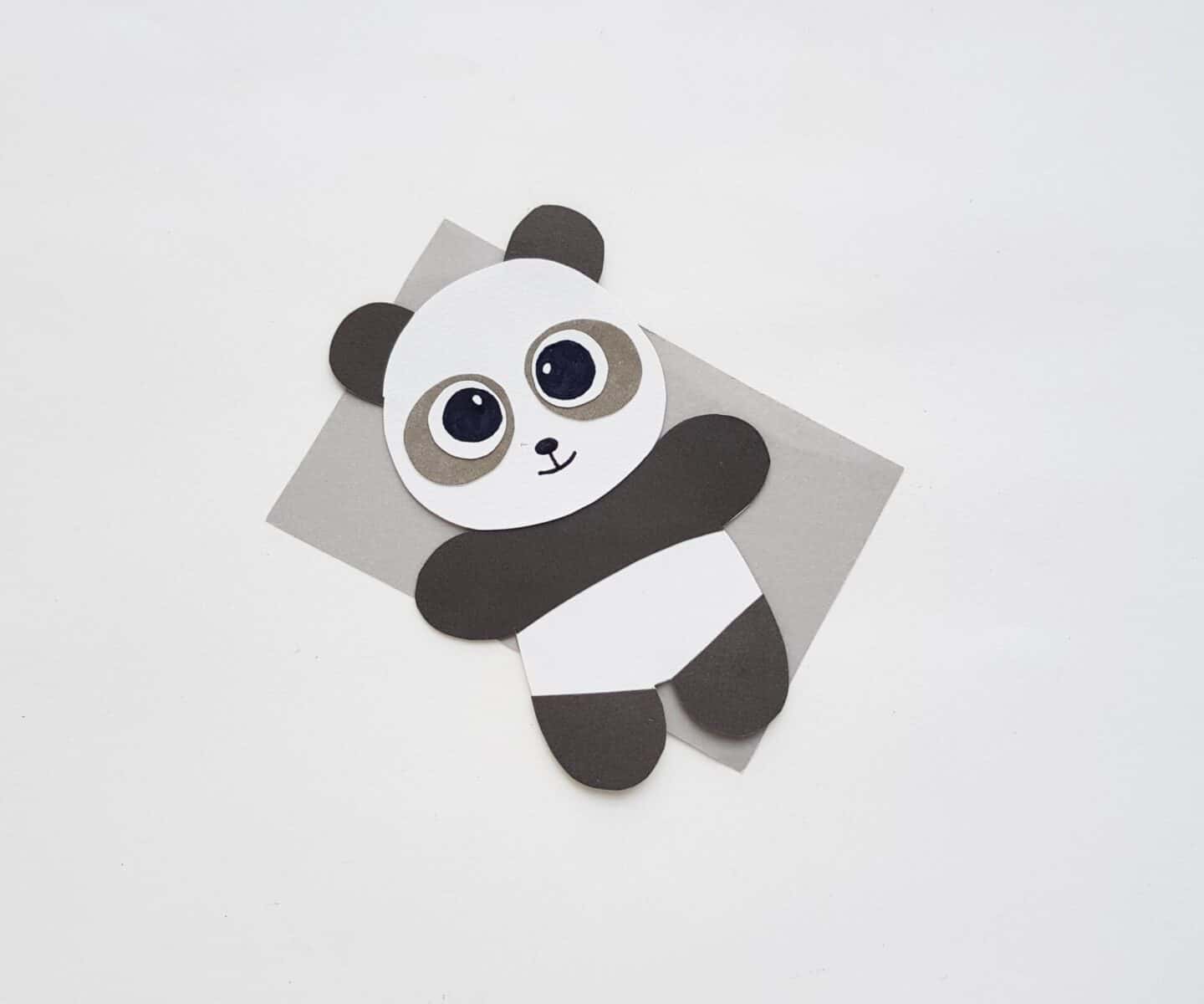 Using Papercraft Pandas as a Nature Lesson for Kids with Free Template