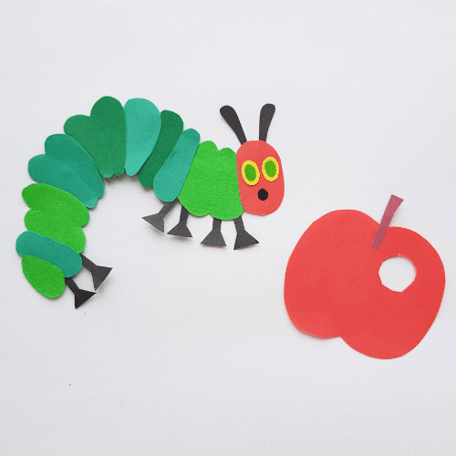 Free The Very Hungry Caterpillar Papercraft Printable