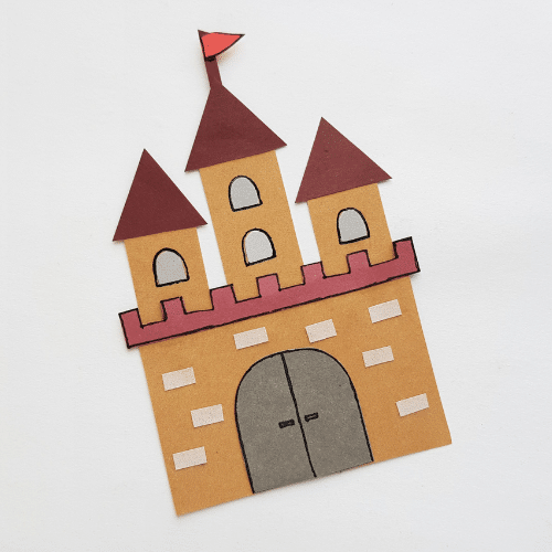 Free Papercraft Castle Printable