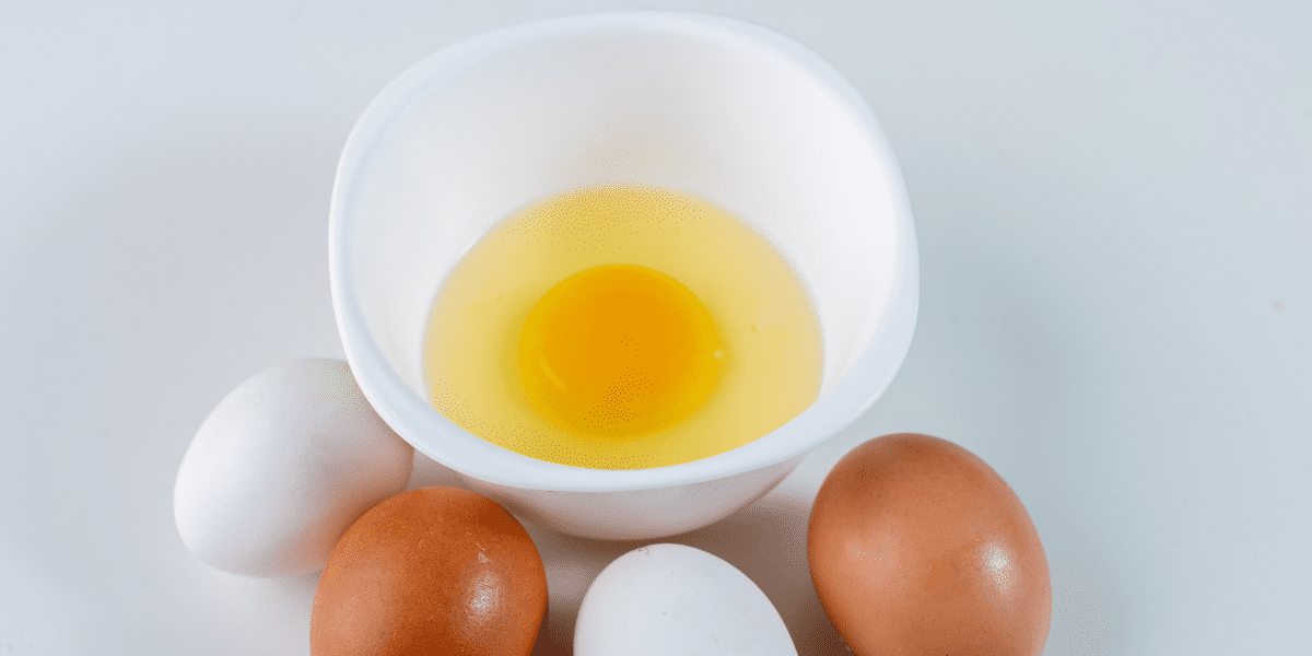 raw eggs