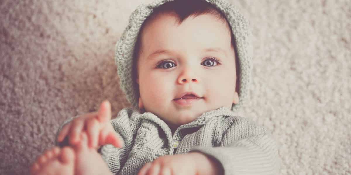 baby lying down