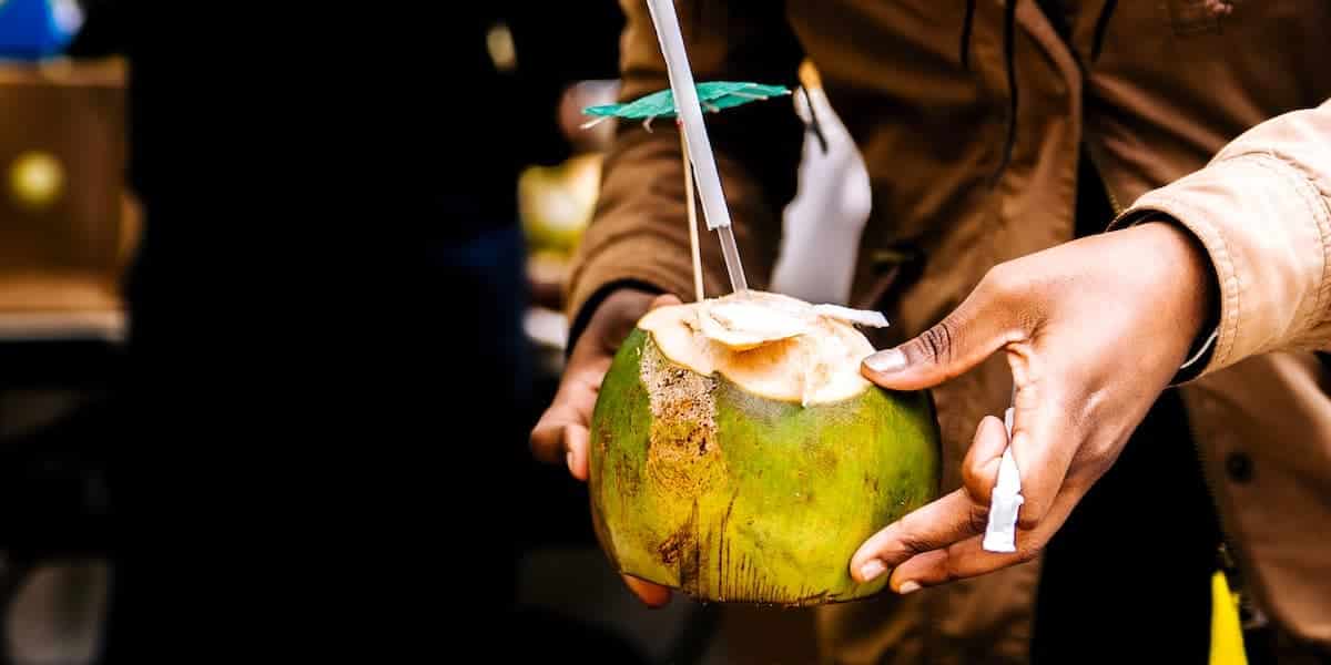 coconut water