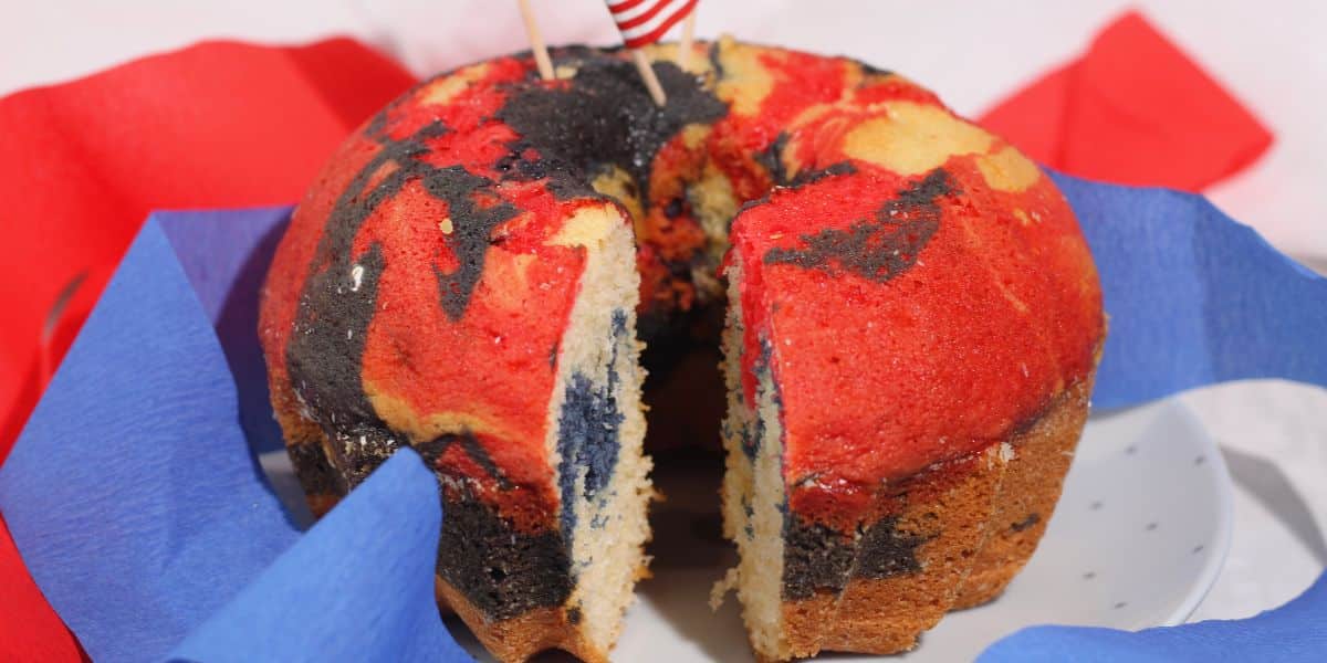 Fourth of July Bundt Cake