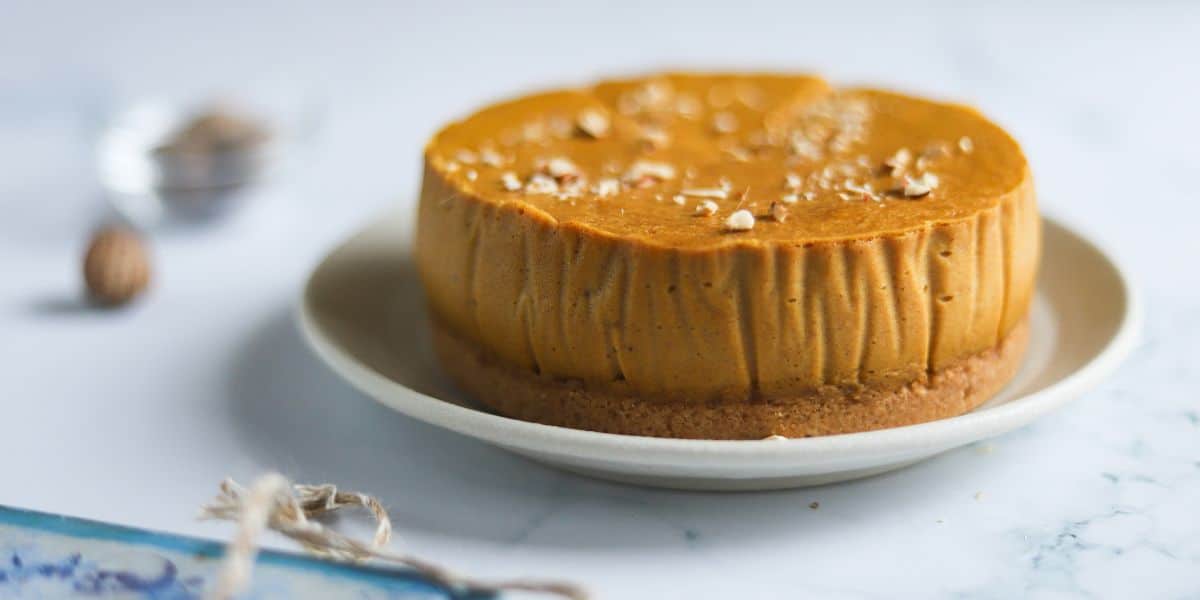 Baked Pumpkin Cheesecake