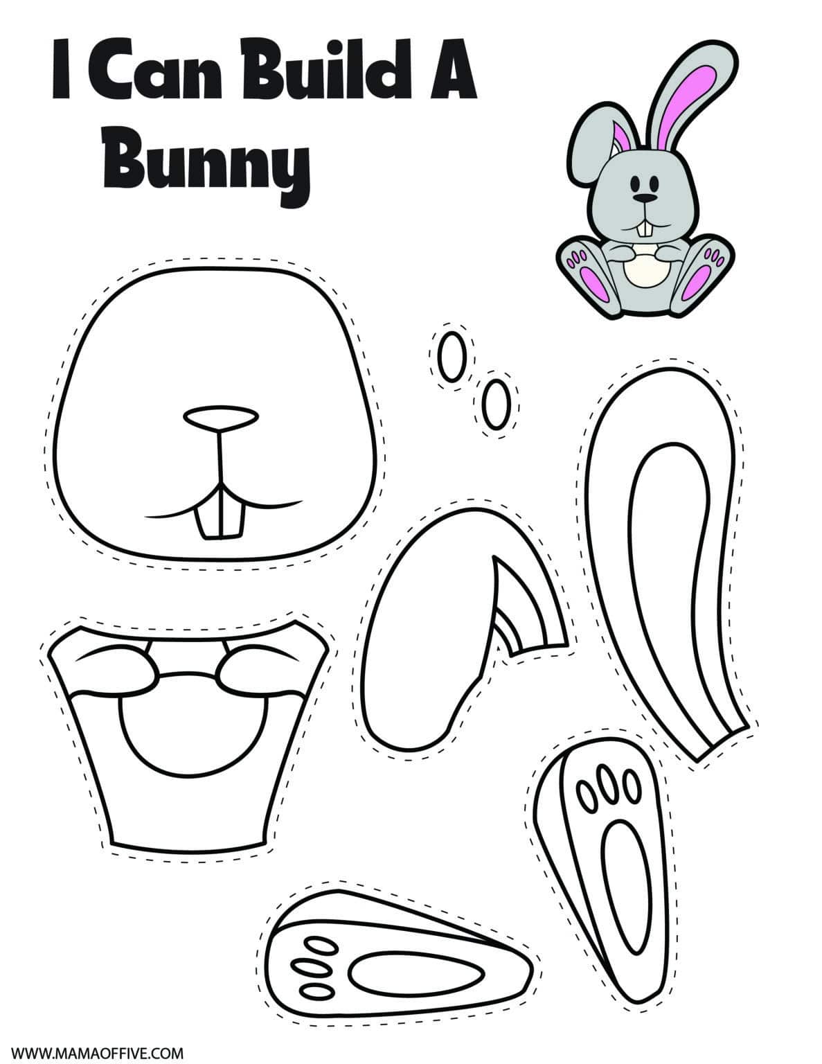 Spring Printable Crafts - FREE - Mama of Five