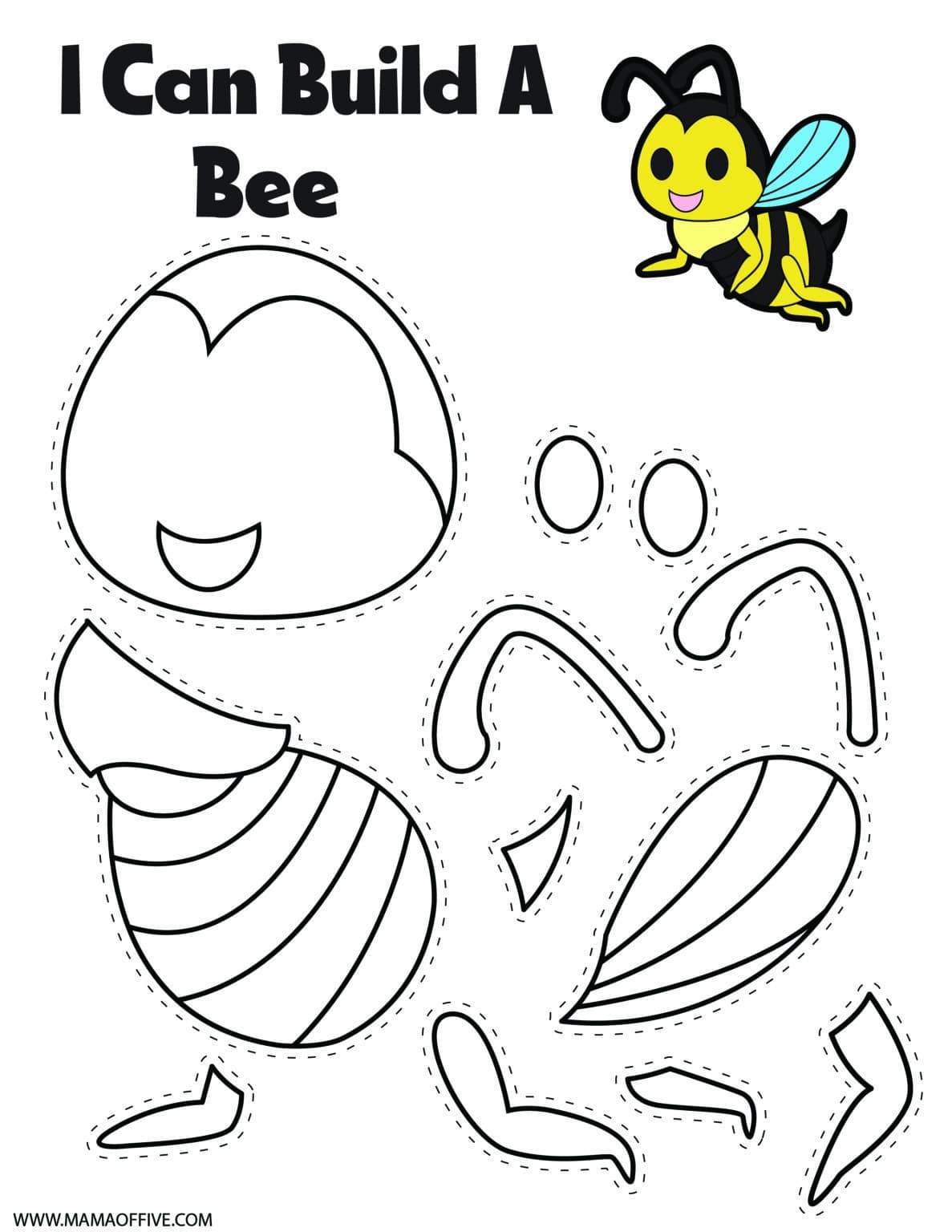 Spring Printable Crafts FREE Mama of Five