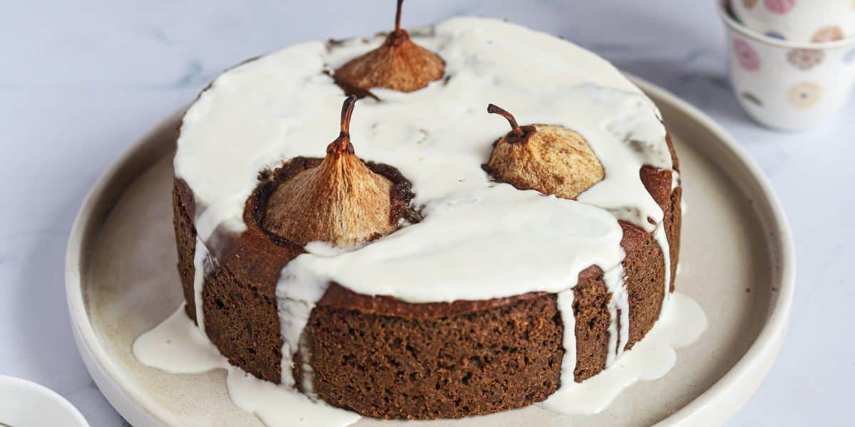 Spiced Pear Cake