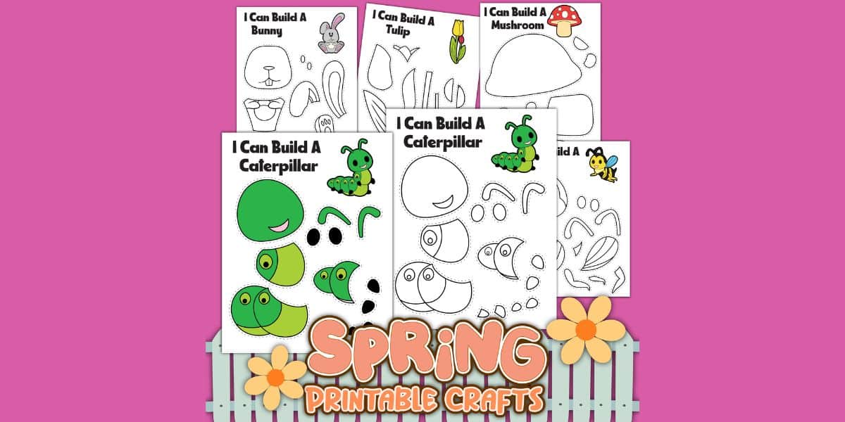 Spring Printable Crafts – FREE
