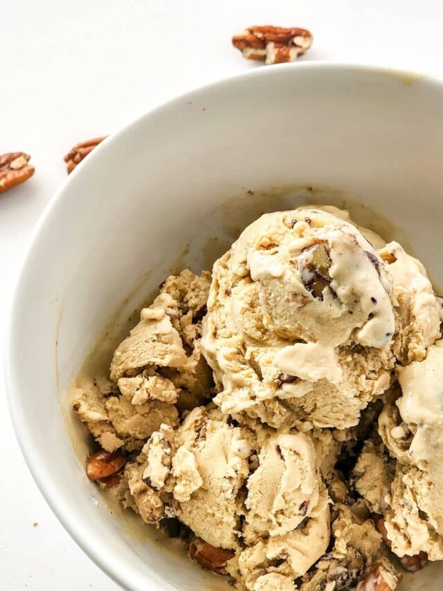 Creamy Butter Pecan Ice Cream Story