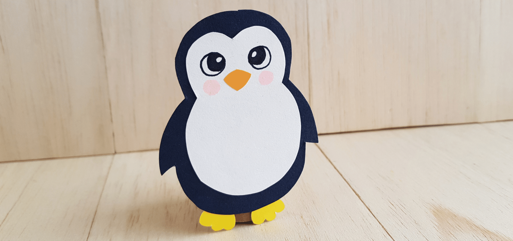 Free Penguin Papercraft Printable