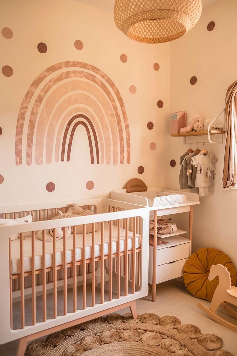 12 Pastel Rainbow Nursery Ideas