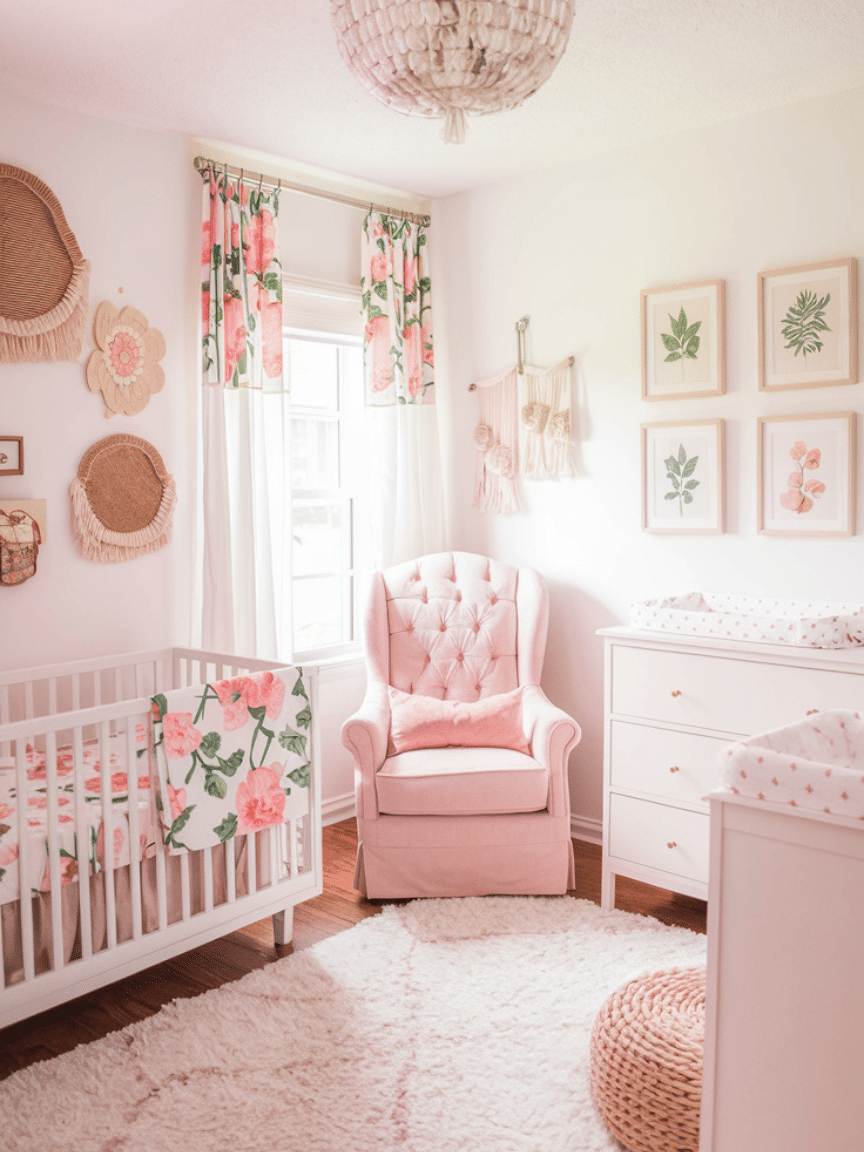 10 Pink Nursery Ideas