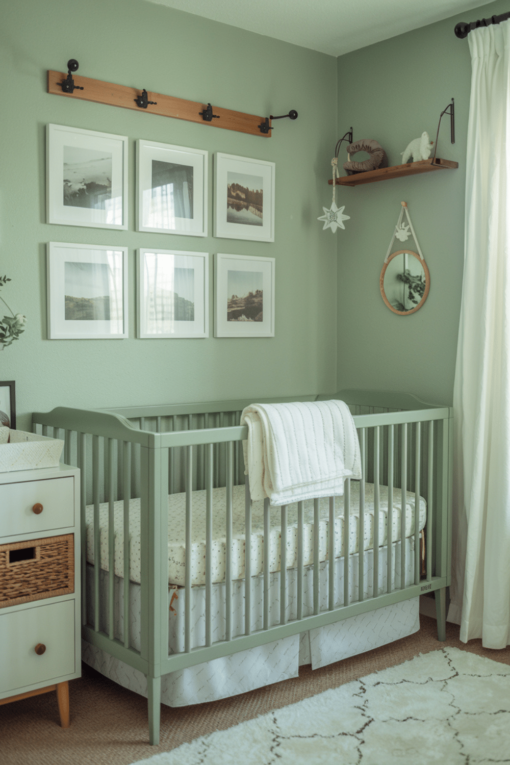 15 Sage Green Nursery Ideas - Mama of Five