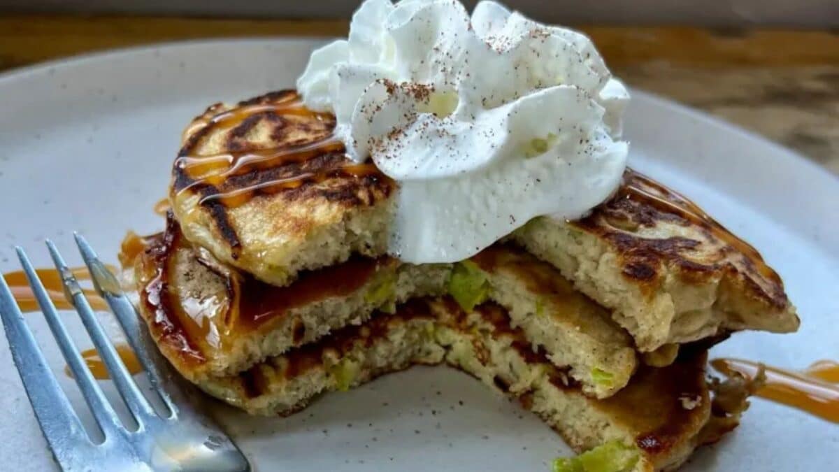 Caramel Apple Pancakes