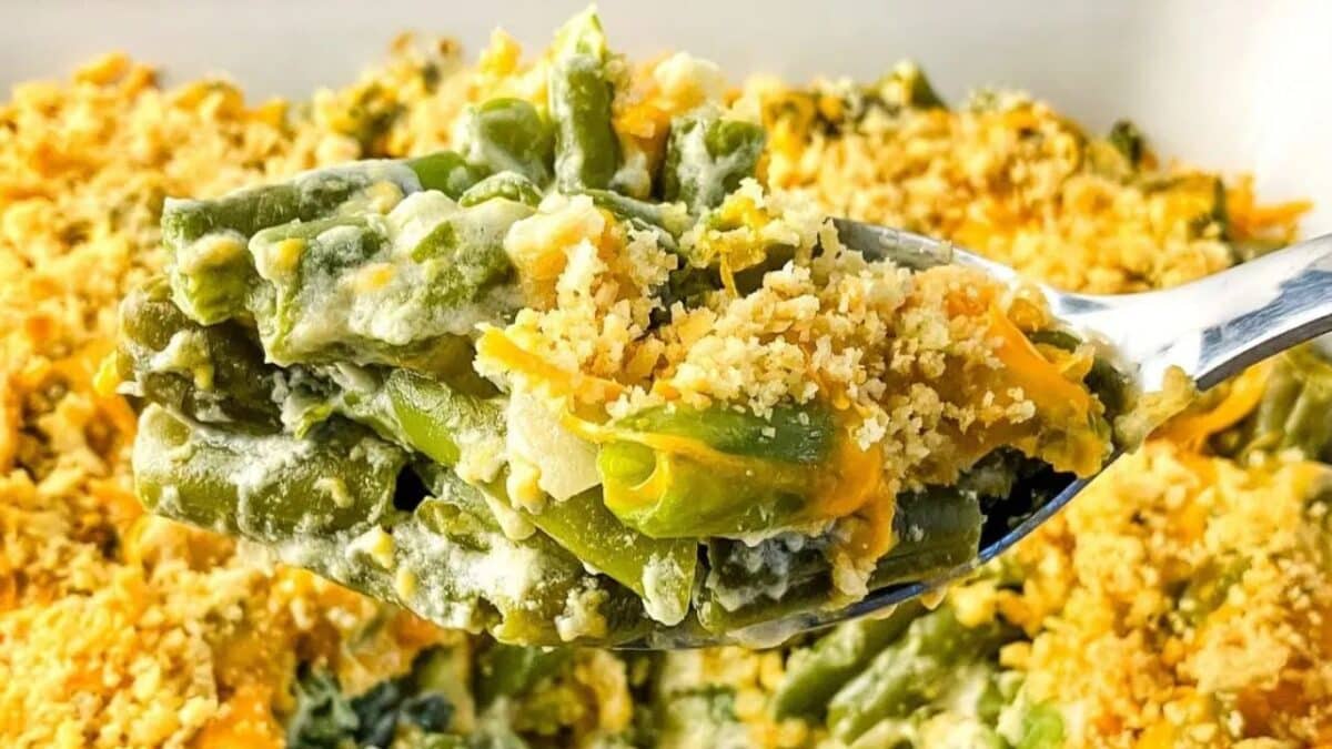 Easy Green Bean Casserole Without Cream Soup
