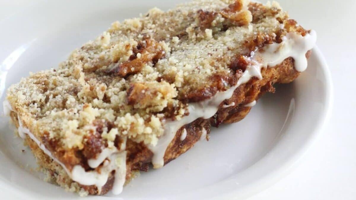 Gluten-Free Apple Fritter Bread (Vegan, Allergy-Free)