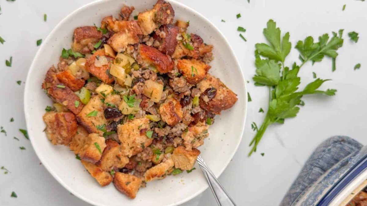 Gluten Free Sausage Stuffing