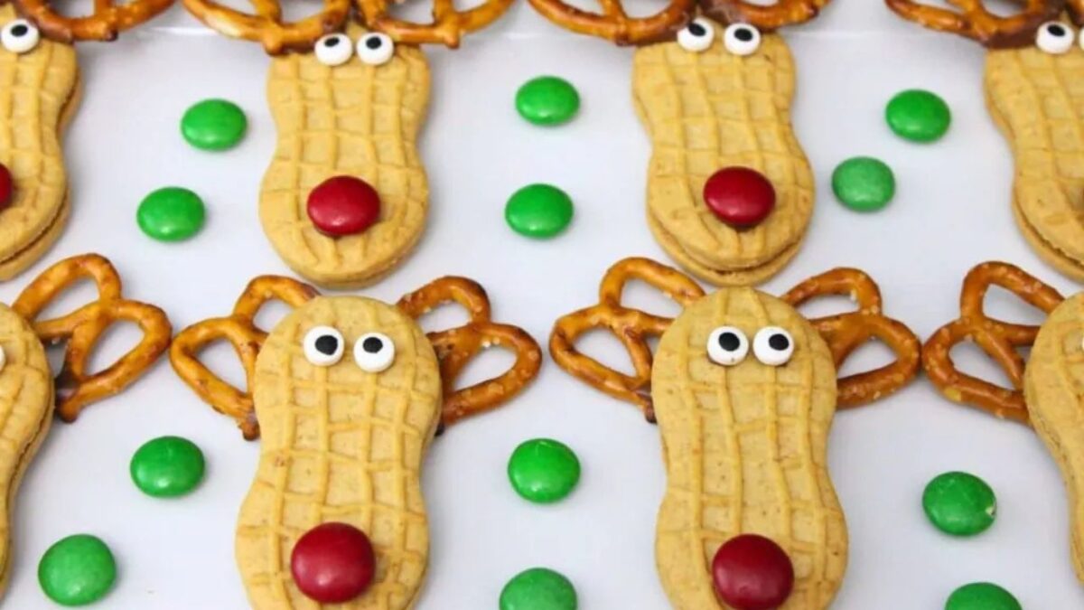 Nutter Butter Reindeer