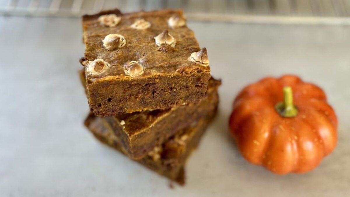 Pumpkin Brownies