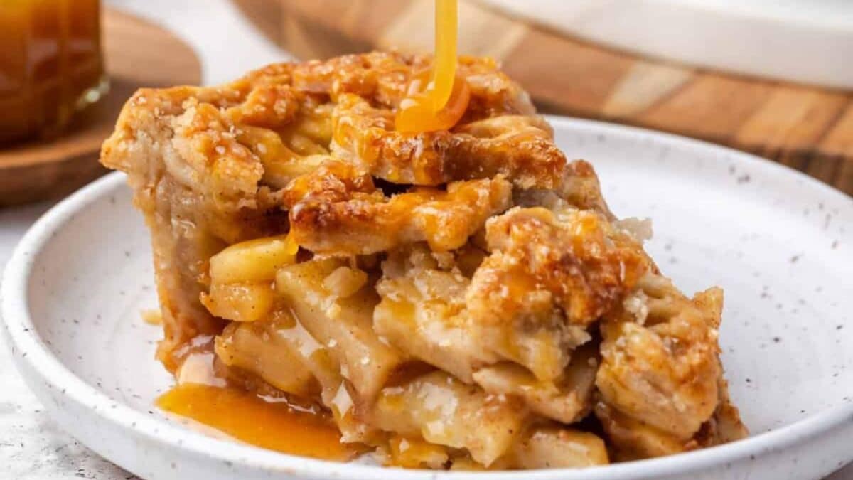 Salted Caramel Apple Pie