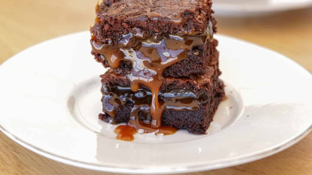 Salted Caramel Brownies