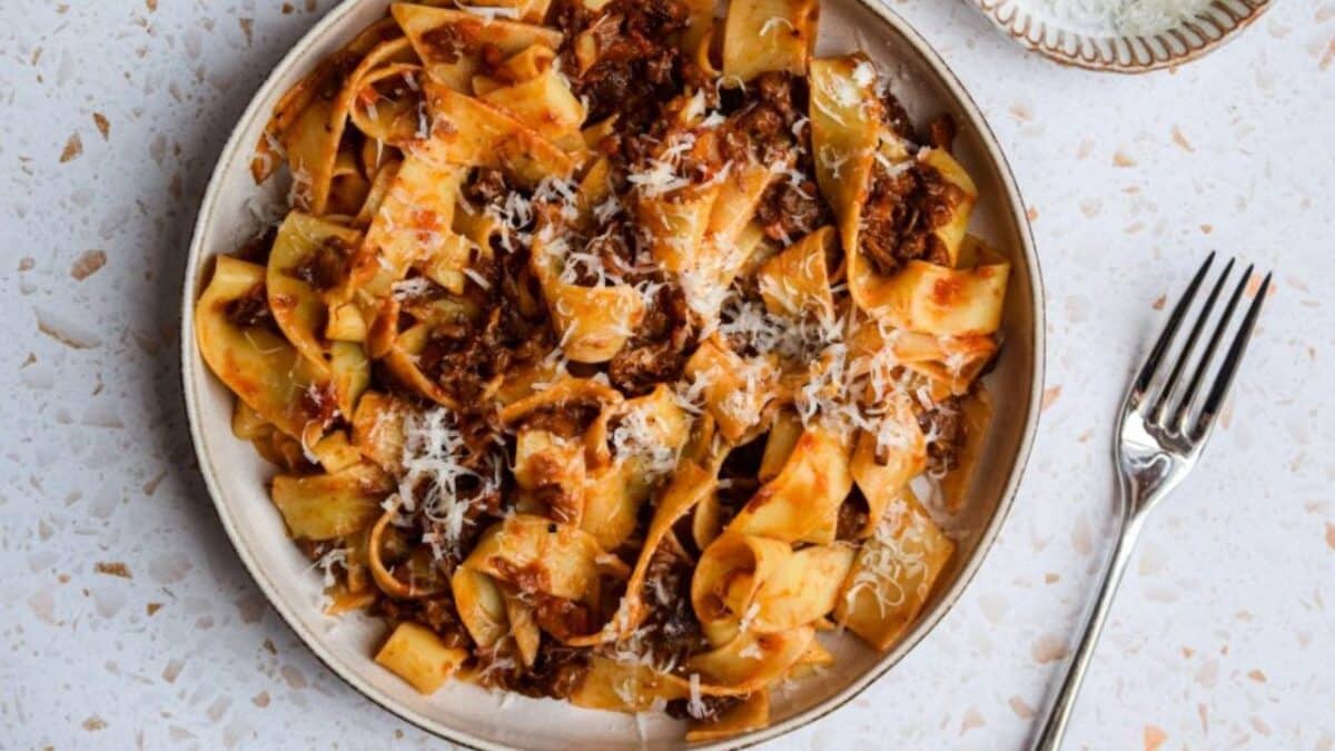 Slow Cooked Beef Shin Ragù (Slow Cooker + Oven Instructions Included)