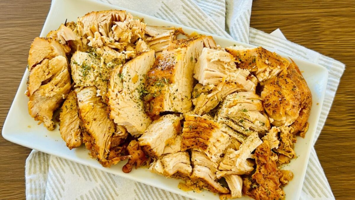 Slow Cooker Cajun Butter Turkey Breast