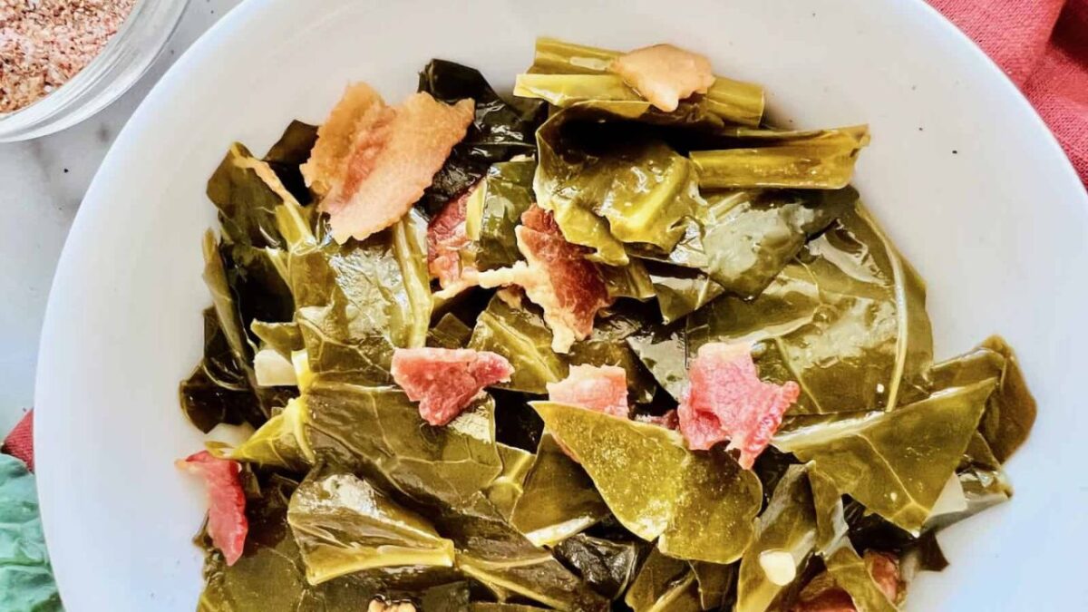 Slow Cooker Collard Greens