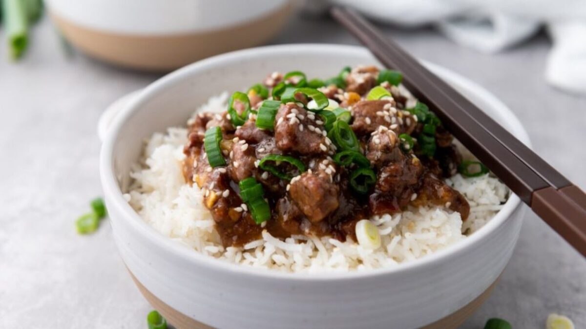 Slow Cooker Mongolian Beef