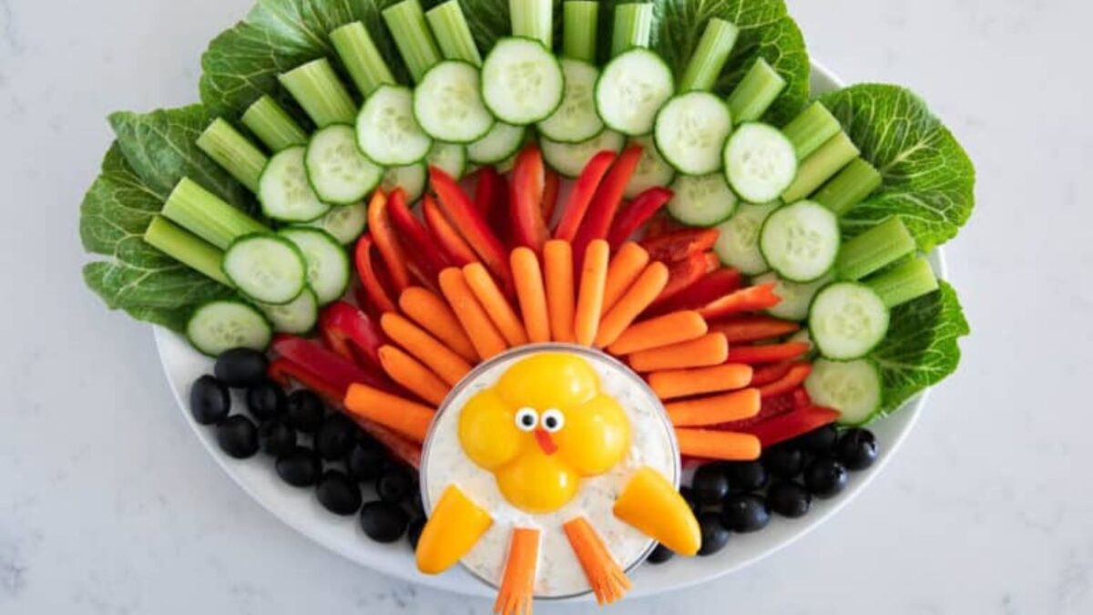 Turkey Veggie Tray