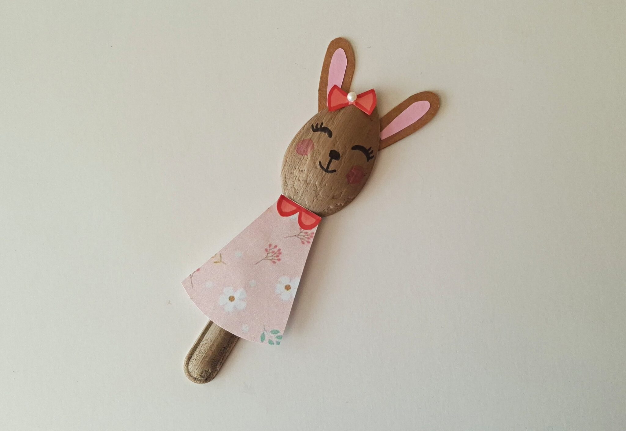 Bunny Rabbit Spoon Puppets
