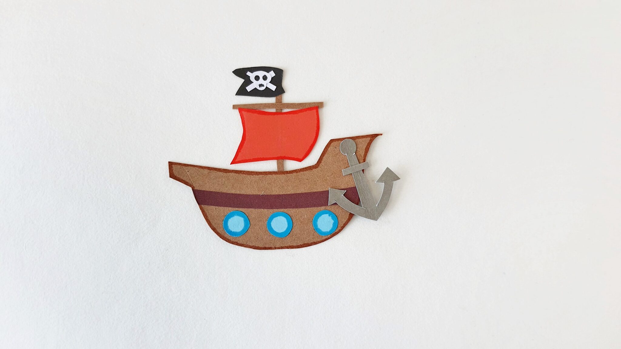 Papercraft Pirate Ship