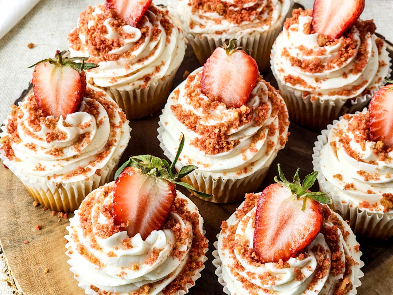 Strawberry Cupcakes