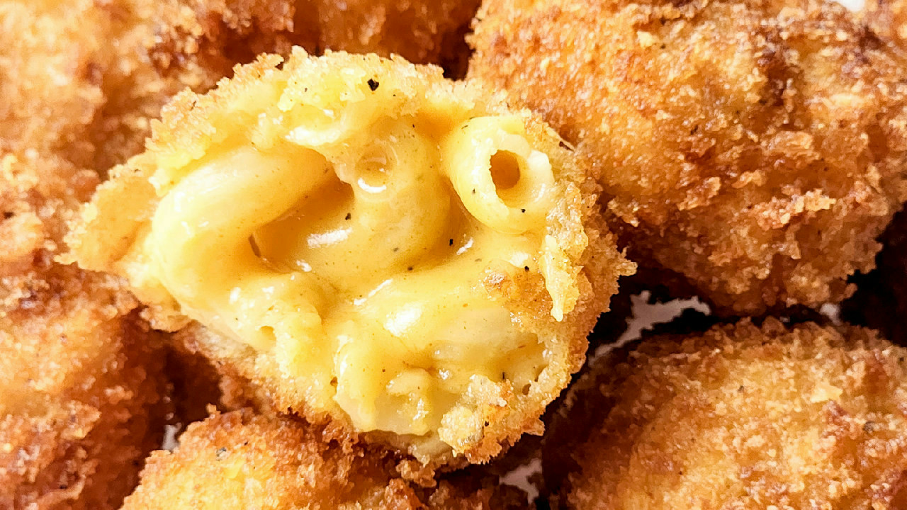 Fried Mac & Cheese Bites
