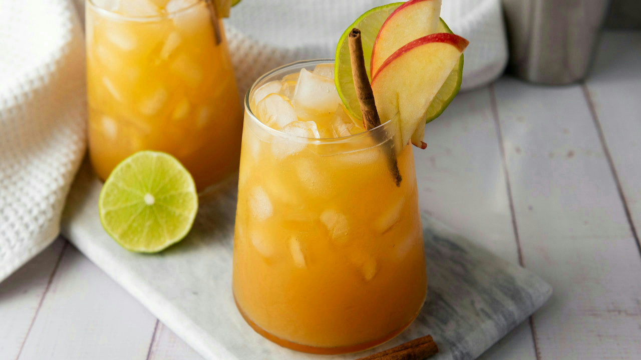 Apple Cider Ginger Mocktail