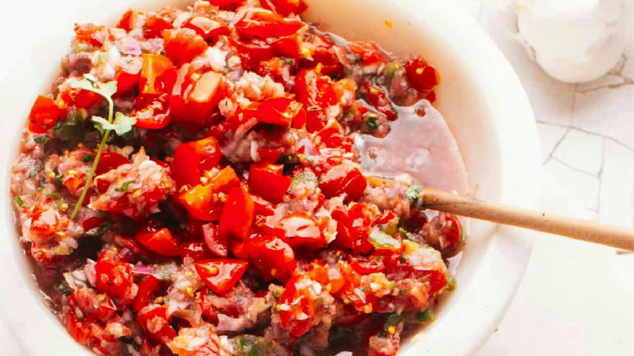 Taco Salsa (Easy, 5-Minute, No