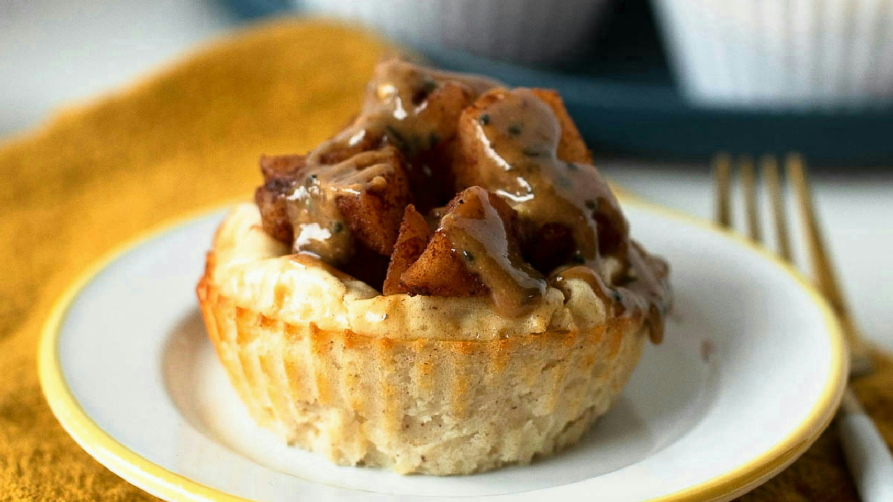 Mini Apple Pie Cheesecakes Recipe with Cottage Cheese
