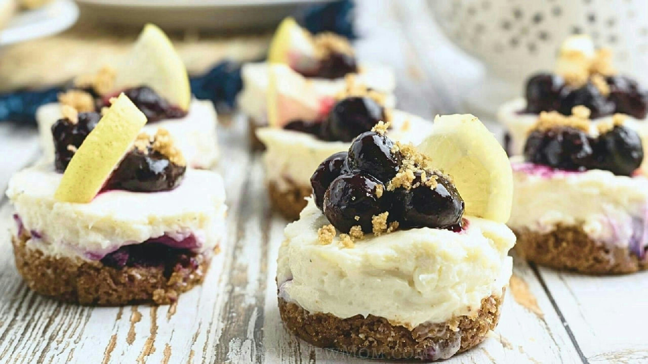 No Bake Cheesecake Bites