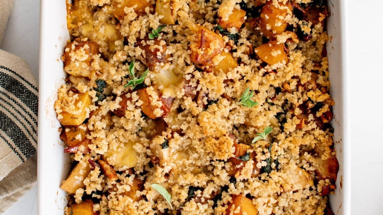 Butternut Squash Casserole Recipe
